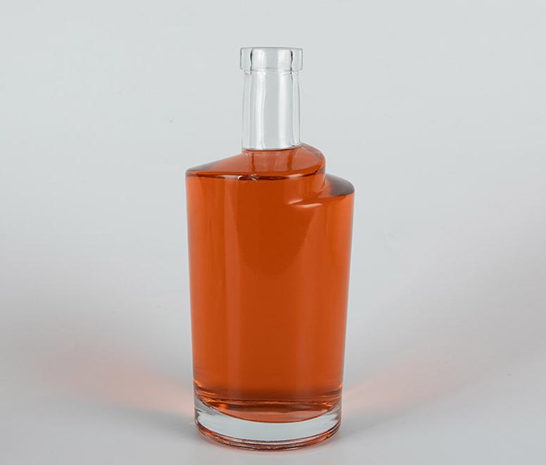Bulk 750ml Clear Glass Liquor Bottles with Cork