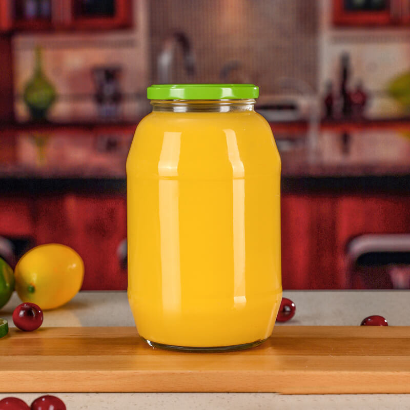 6 Glass Food Jars for Pantry Organizing