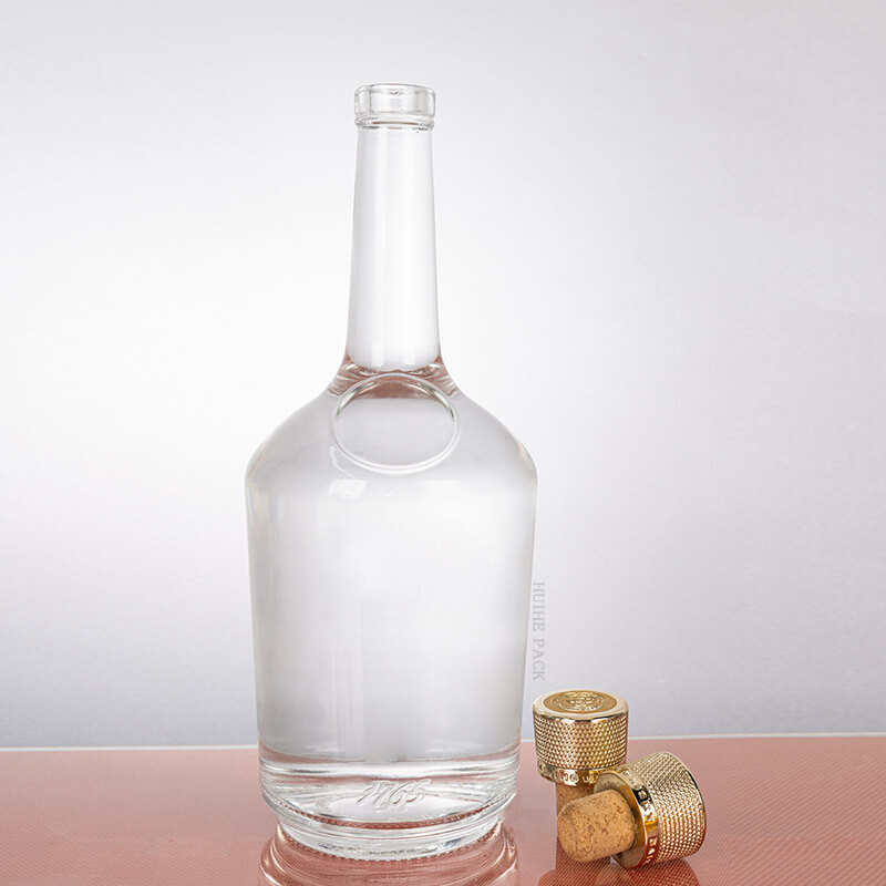 1000ml Long Neck Glass Spirit Bottle with Corks