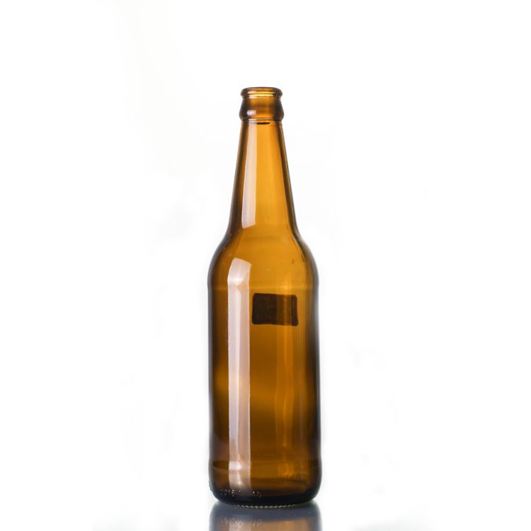 500ml amber long neck beer bottle