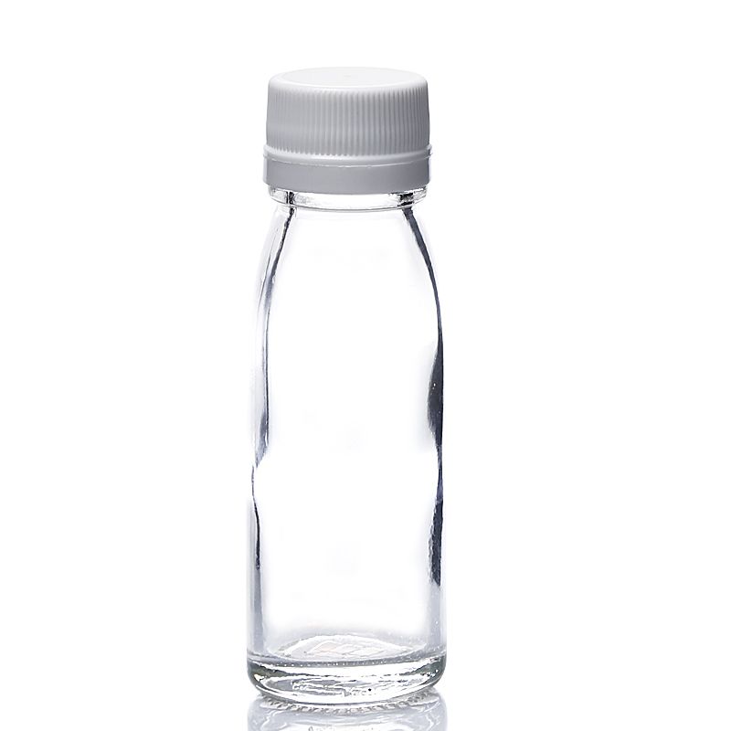 2OZ juice square glass bottle