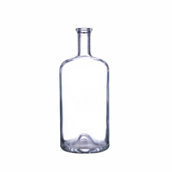 375ml Clear Glass Juniper Liquor Bottles
