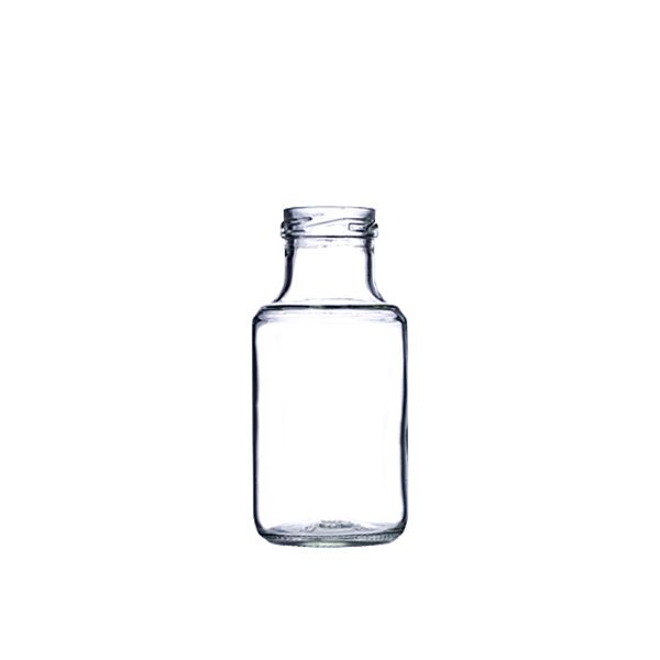 16oz Clear Glass Stout Bottle