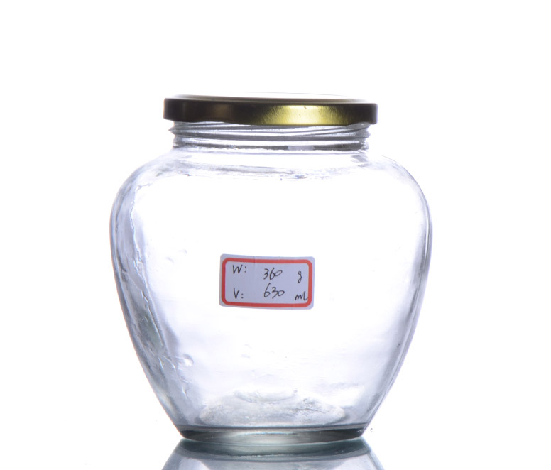 Glass Pickle Jar