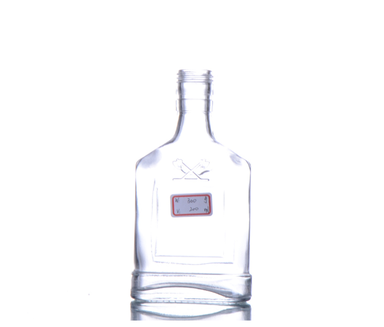 Glass Vodka Bottle