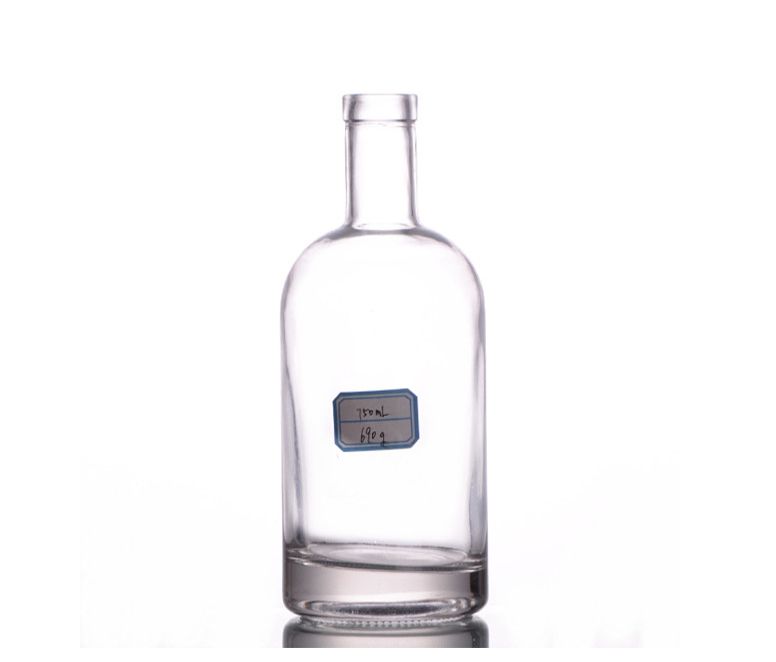 Glass Vodka Bottle