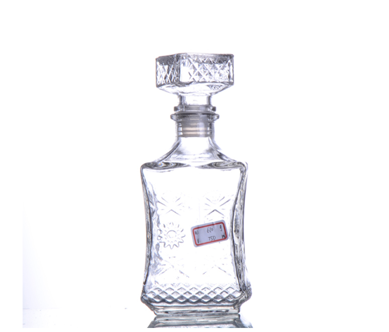 Glass Whisky Bottle