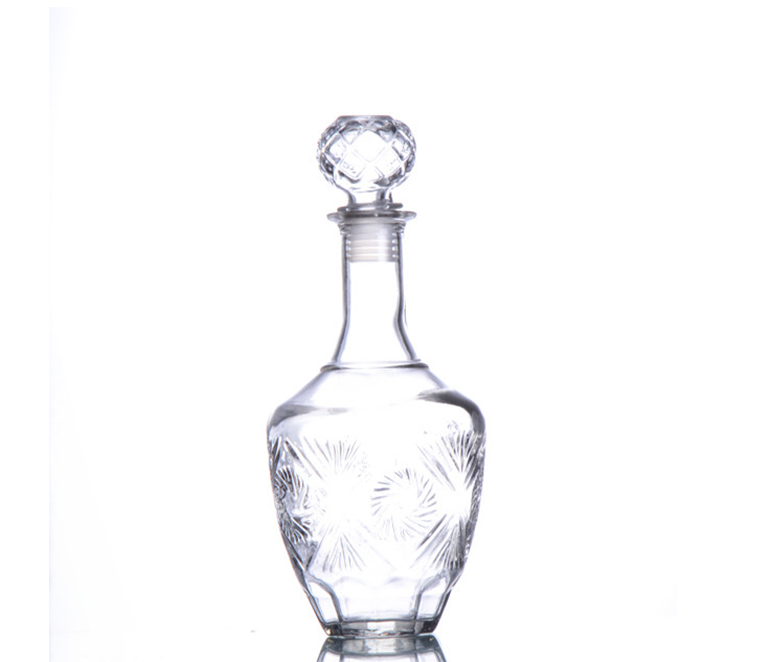 Glass Whisky Bottle