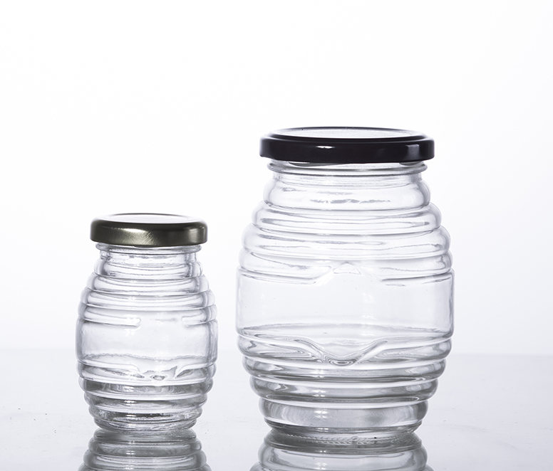 100ML and 500ML  food grade glass honey  jar