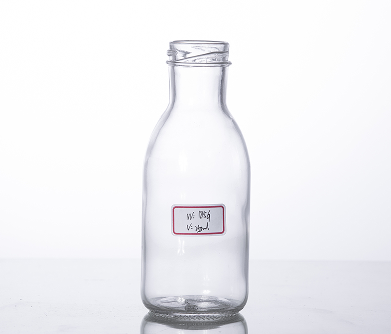 250ml salad dressing glass bottle