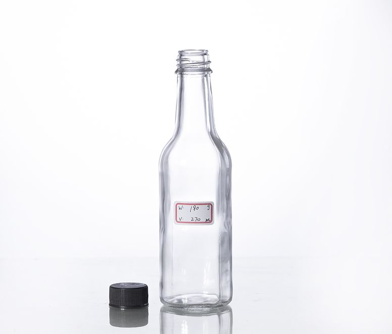 270ml woozy sauce glass bottle