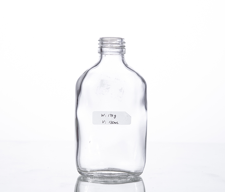 125ml mini pocket flask liquor bottle