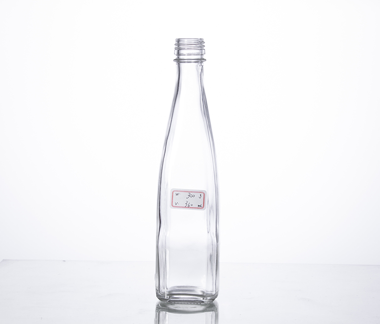 350ml beverage glass bottle with screw cap