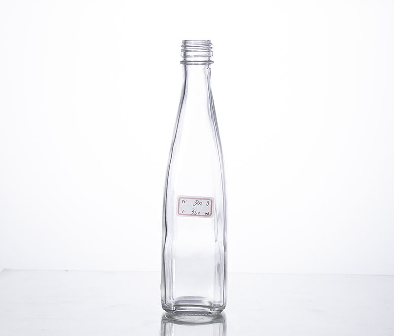 350ml beverage glass bottle with screw cap