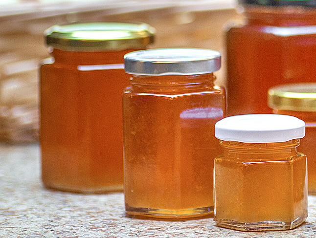 290ml Glass Honey Jar