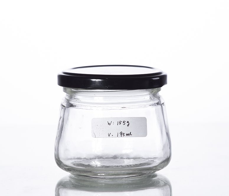 200ml Tureen glass canning canel jar