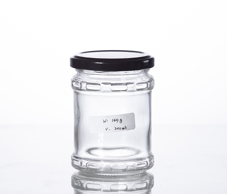 200ML glass pickle jar