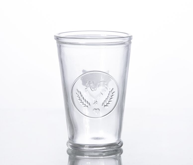 vintage juice glass  tumbler cup