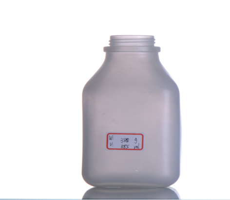 500ml glass dairy milk bottle with cork