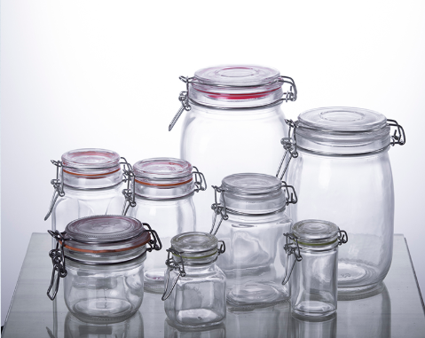 Glass Jam Sauce Jar